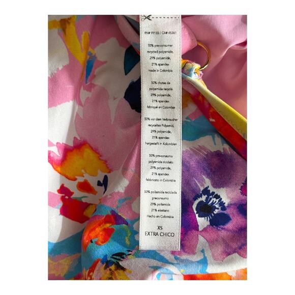 Hanky Panky wide strap wrap one piece swimsuit size X-Small XS - Picture 4 of 5